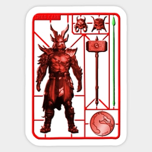 Mortal Kombat Sprue - Shao Kahn Sticker